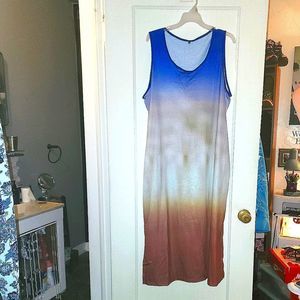 Tank dress with pockets